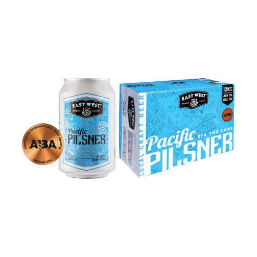 Bia Thủ Công  East West  Pilsner Đóng Lon
