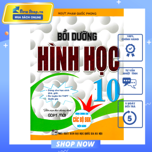 Sách - bồi dưỡng hình học 10 - newshop