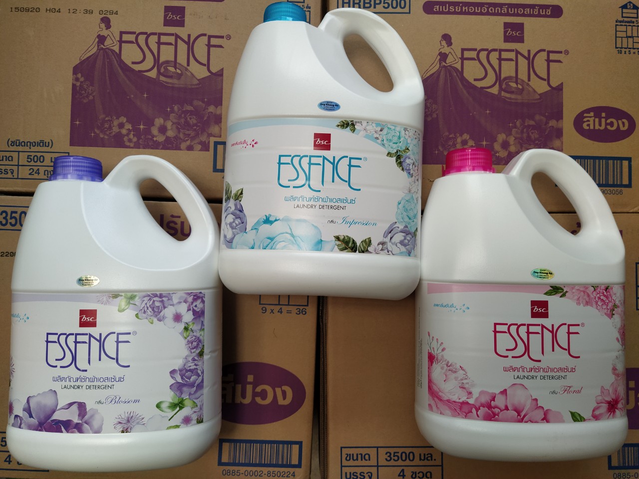 Nước giặt Essence 3500 ml (can 3,5L) nhập khẩu Thái Lan