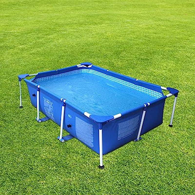 1 Piece 260X170Cm Pool Cover Rectangular Pool Bubble Cover Insulation Dustproof Canvas Pool Blanket Pool Replacement Parts Accessories