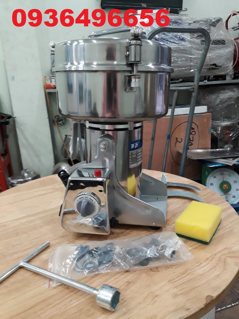 Máy xay, nghiền đồ khô, bột, ngũ cốc siêu mịn 1kg/mẻ