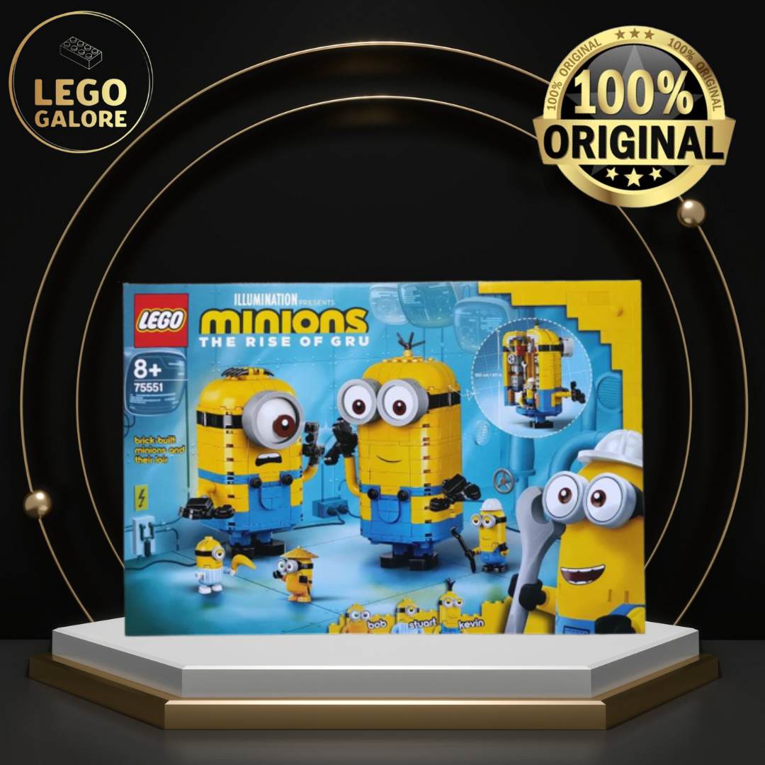 Lego Brick Built Minions Lego 75551 Review Lego Galore] Lego