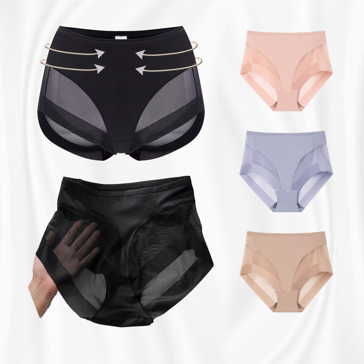 Panties Women High Waist Panties Seluar Dalam Wanita Spender Women