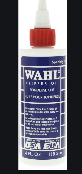 WAHL Clipper Oil 118.3ml Clipper care at  - Tondeuse Shop for  professional WAHL clippers and trimmers