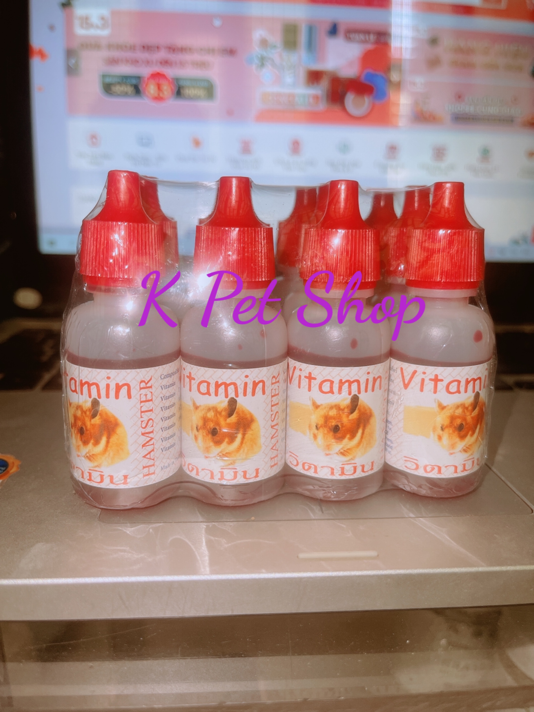 Vitamin Pha nước hamster hàng Thái Lan