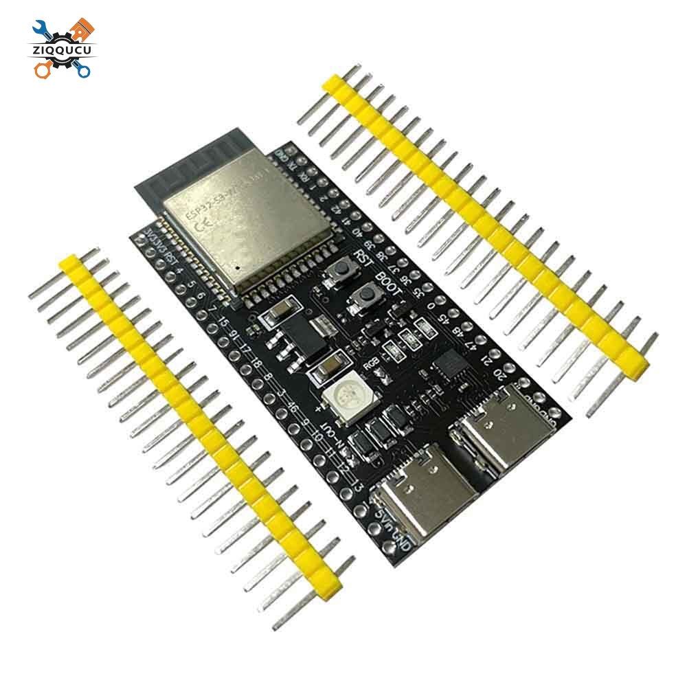 ESP32-S3 microcontroller, 2.4GHz Wi Fi development board, 240MHz dual core  processor ESP32-S3-WROOM-1-N8R8 module(S3-DEV-KIT-N8R8) 