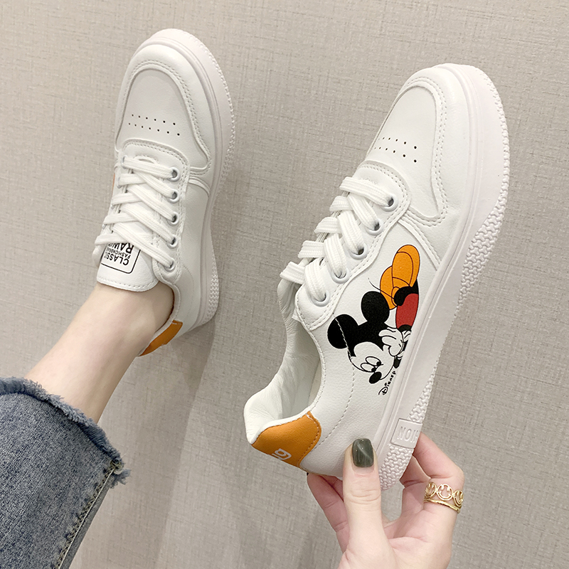 mickey mouse white shoes