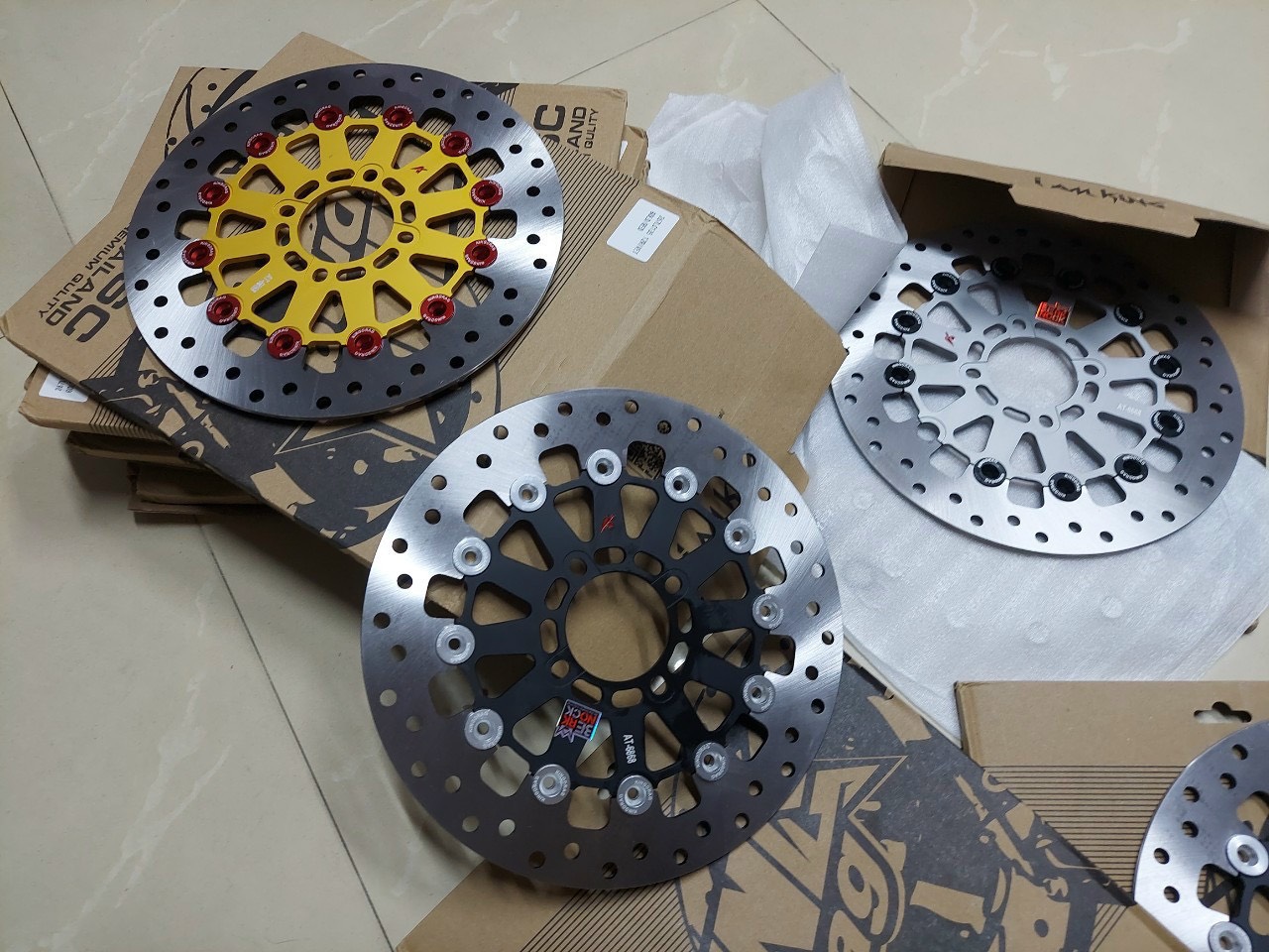 Đĩa thắng King Drag size 267mm gắn mọi loại xe