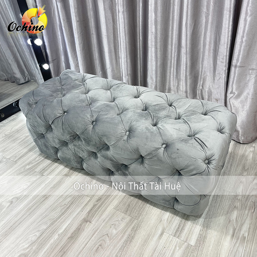 (FREE SHIP) Ghế Dài Sofa Nhún Cổ Điển Cao Cấp Size 1M4 (Đủ Màu)