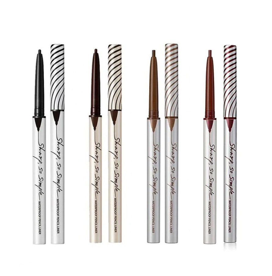 Chì kẻ viền mắt sharp so simple waterproof pencil liner 0.14g