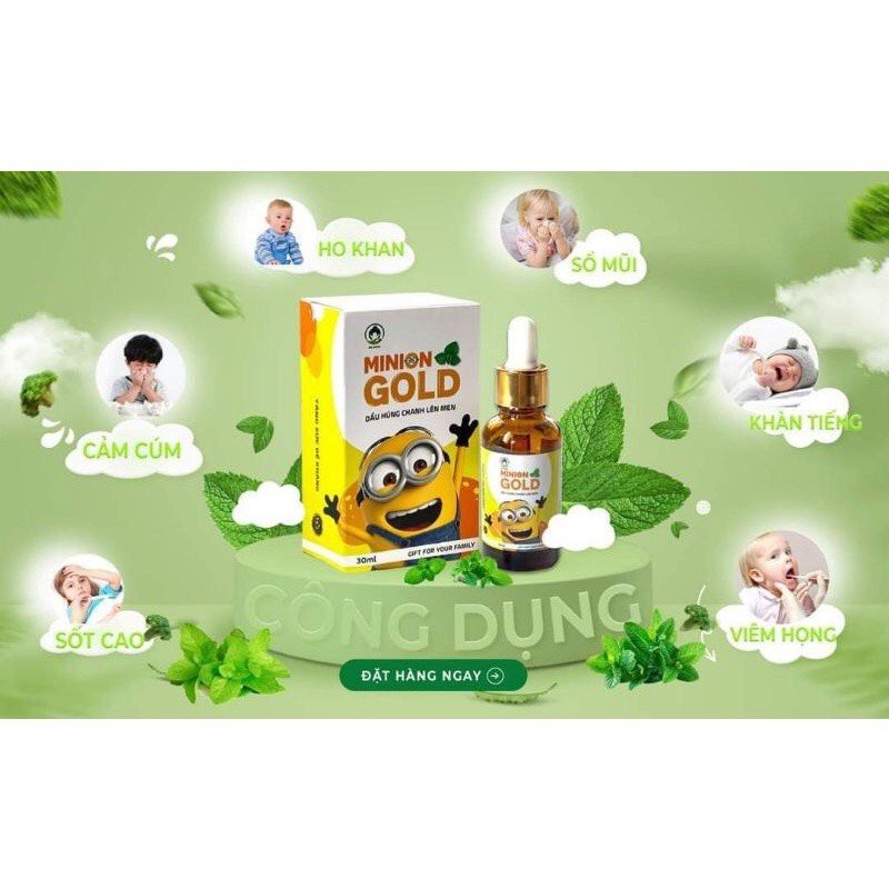 Tinh dau hung chanh MINION GOLD