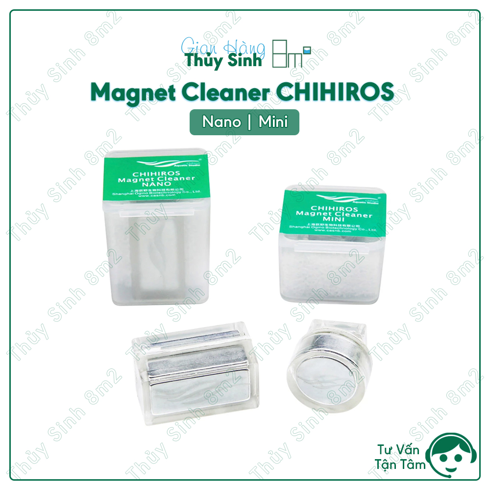 Vệ Sinh Hồ Cá Tép Thủy Sinh Nam Châm Magnet Cleaner CHIHIROS Mini Nano thumbnail