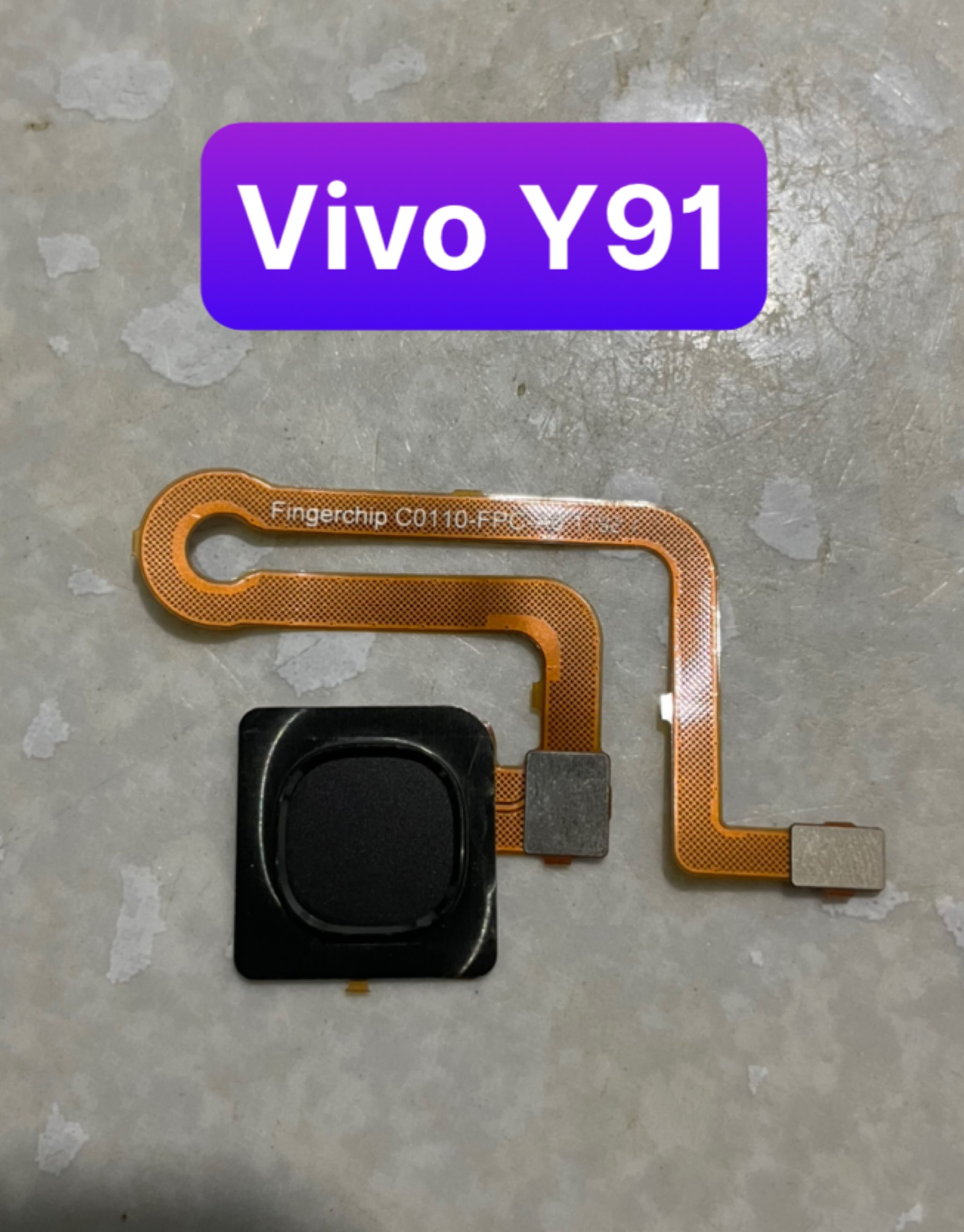 Cảm biến vân tay vivo Y91 - vân zin
