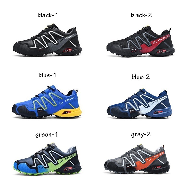 Salomon men's sport shoes are sized 39-48