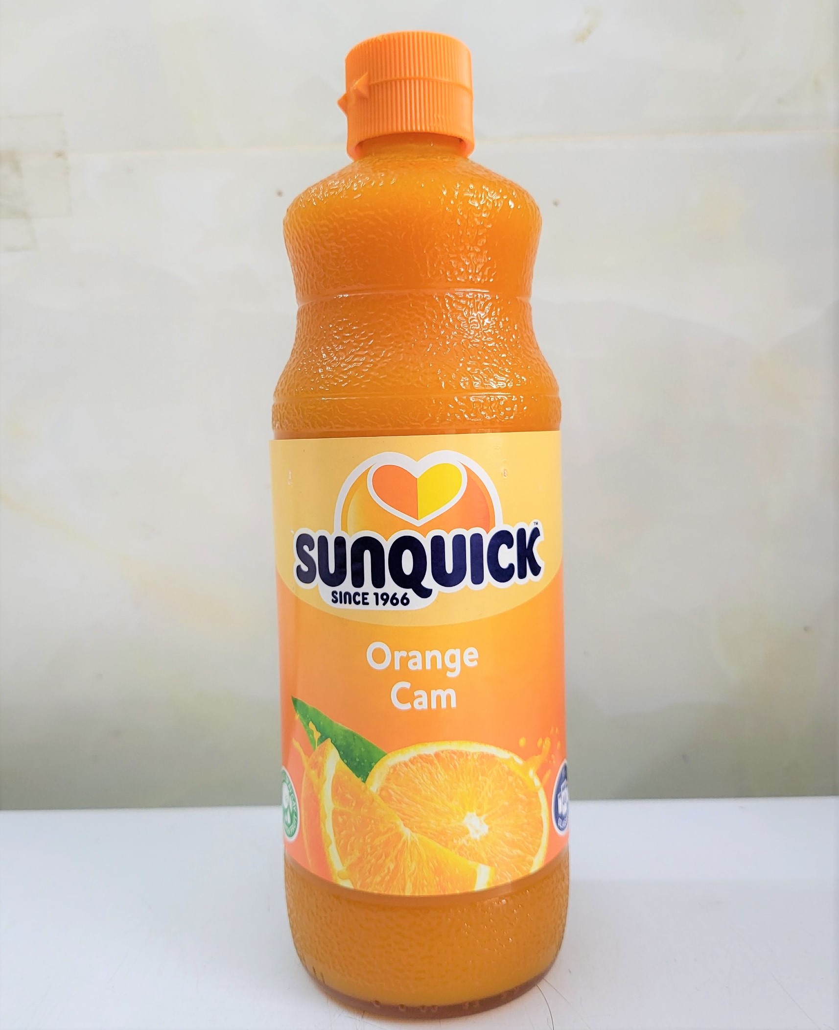 [Chai 800ml – CAM] NƯỚC ÉP TRÁI CÂY CÔ ĐẶC [Malaysia] SUNQUICK Orange Fruity and Refreshing