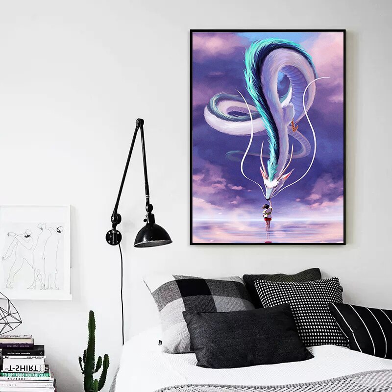  DDHCH Anime Poster Decorative Painting Gin No Guardian-The  Silver Guardian Poster Decorative Painting Canvas Wall Art Living Room  Posters Bedroom Painting 08x12inch(20x30cm) : Hogar y Cocina