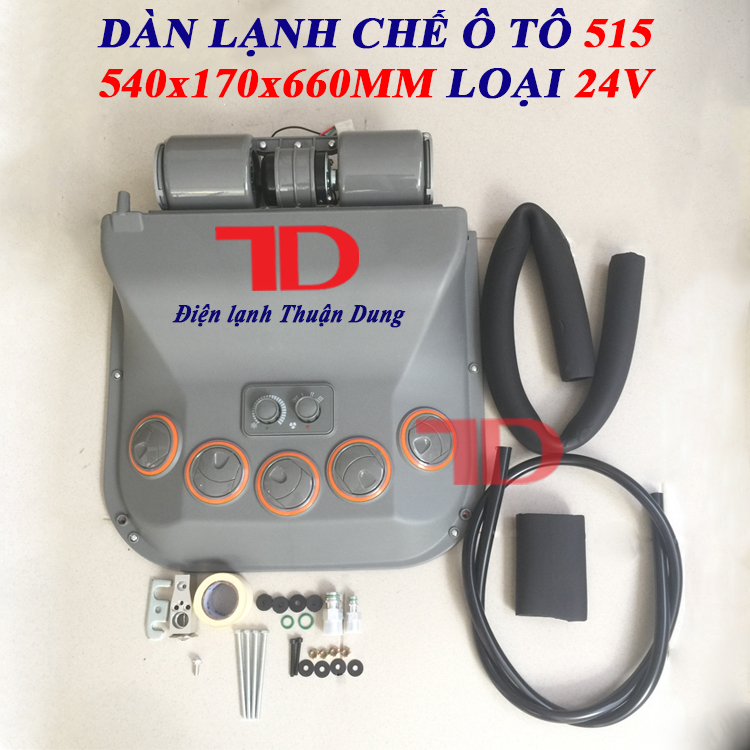 Dàn Lạnh Chế 515 mẫu mới loại 24V - Điện Lạnh Thuận Dung