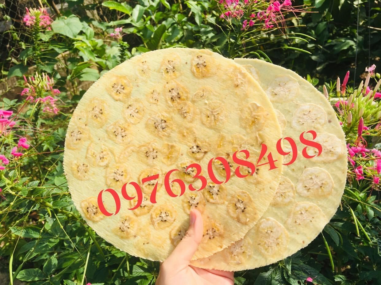 BÁNH PHỒNG CHUỐI CHƯA NƯỚNG( HÚT CHÂN KHÔNG)