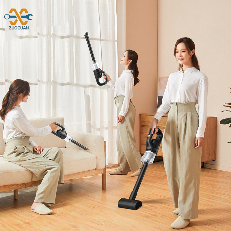 ZUOGUAN Practical handheld wireless charging vacuum cleaner portable home car strong suction