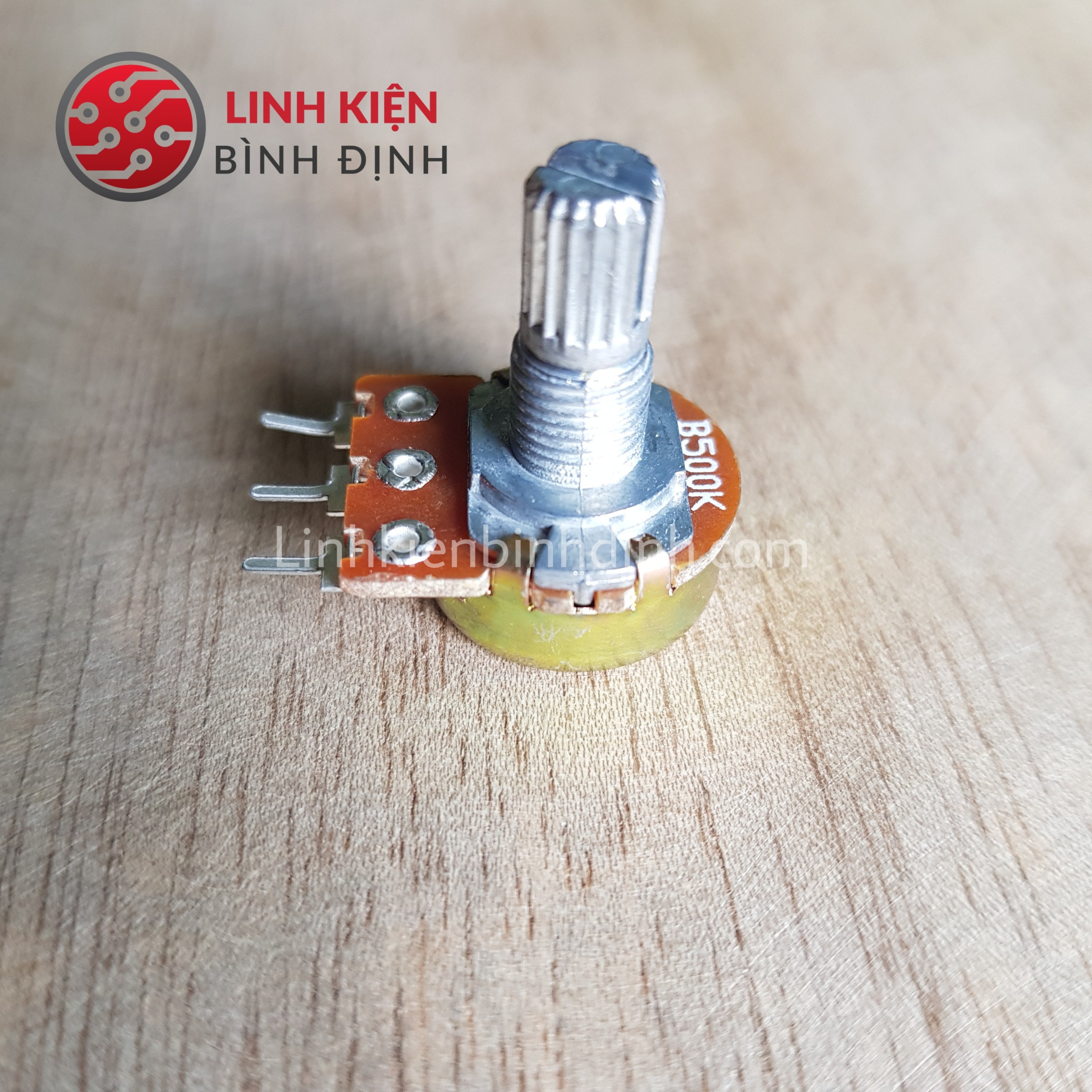 Bag of 10 Variable Resistors B500K, Volume 500K
