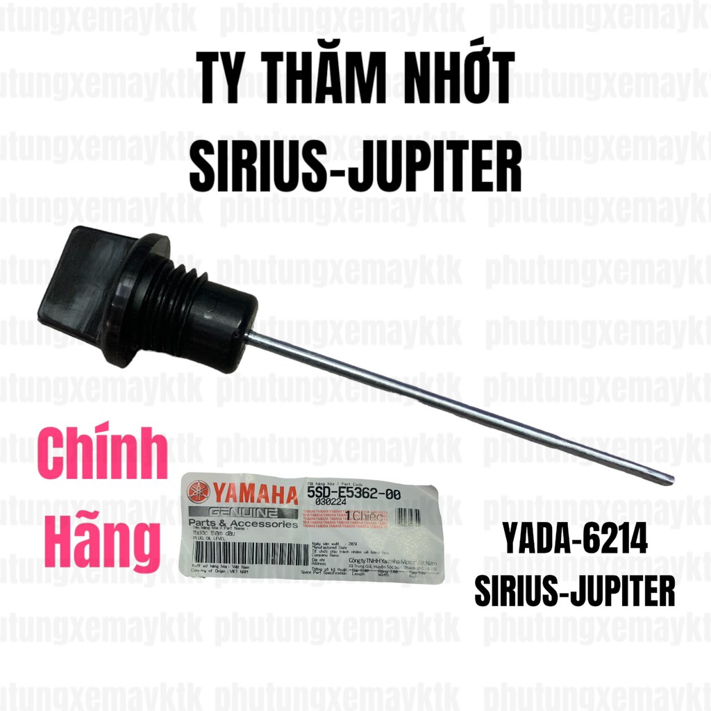 YADA-6214-Ty thăm nhớt Sirius-Jupiter Phụ tùng phụ kiện xe máy