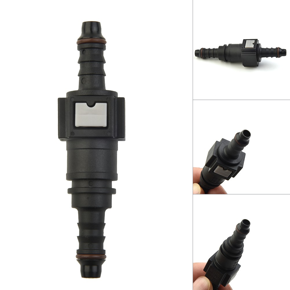 【ISMAY】 Straight 7.89mm Fuel Line Hose Quick Release Connector For: 6mm Inner Diameter