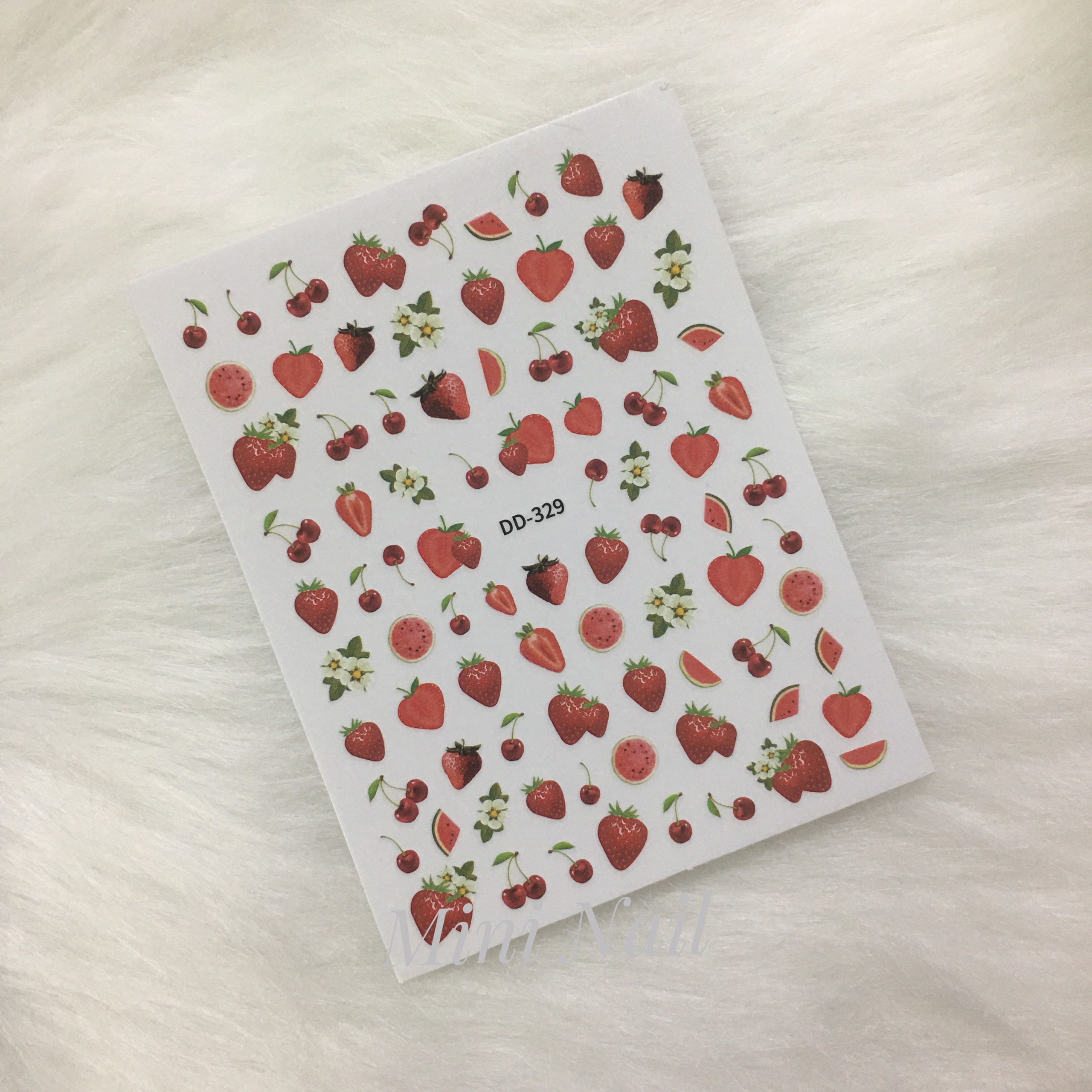 Sticker nail dán móng tay hình quả