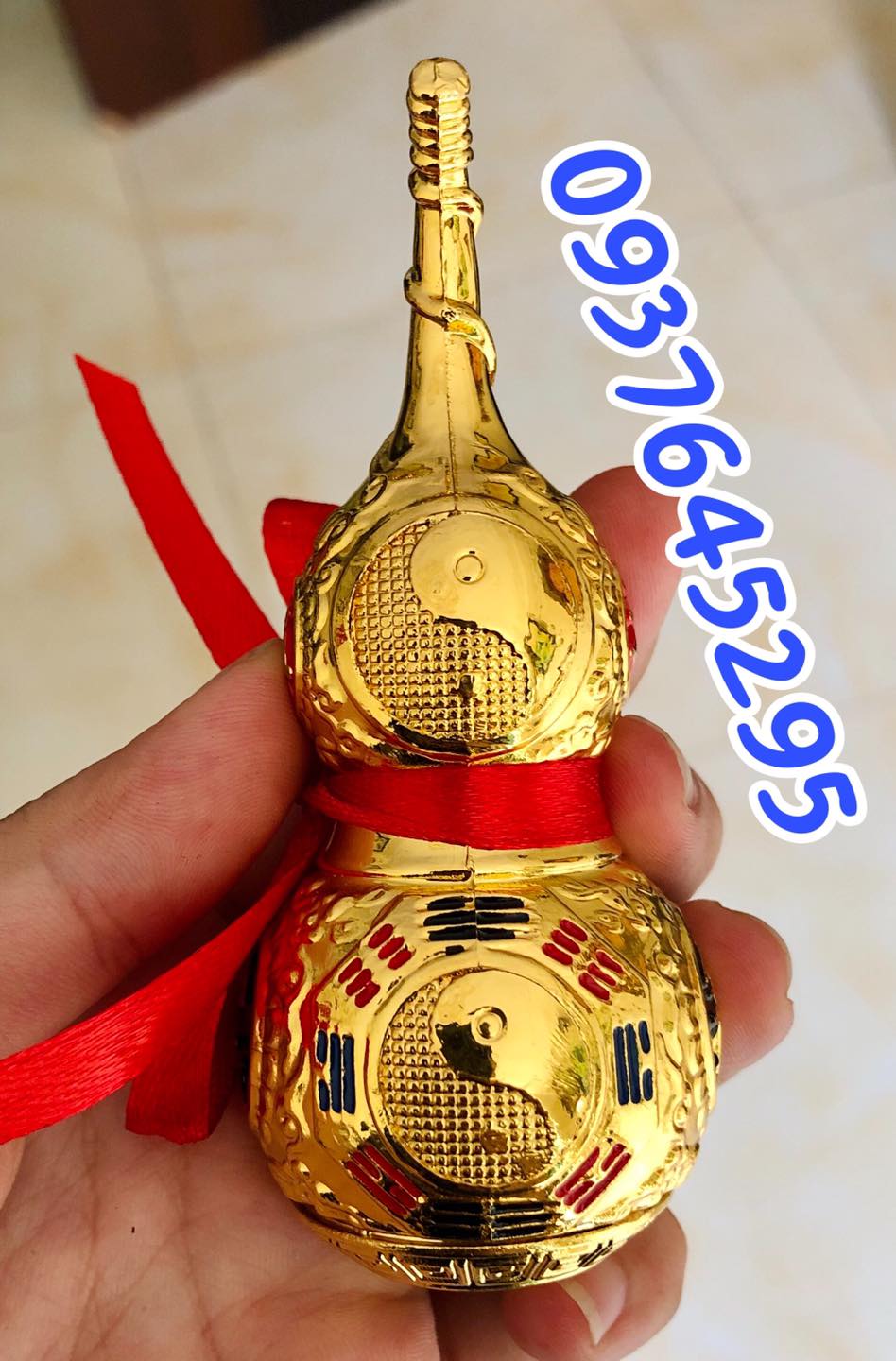 Bình hồ lô đúc đồng 9cm
