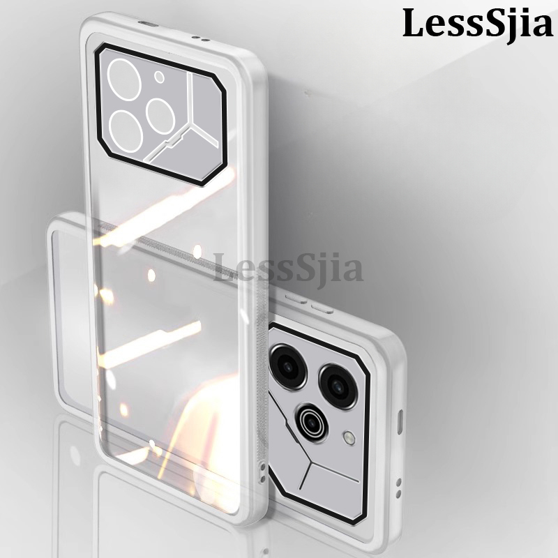 Phone Cases For Tecno Pova 6 Pro 5G Back Case Camera Protection Semi ...
