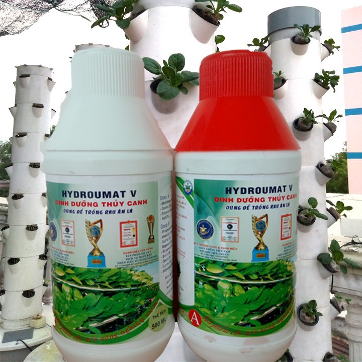 Dung dịch thủy canh Hydro Umat V hoặc Hydro Umat F (1 cặp)