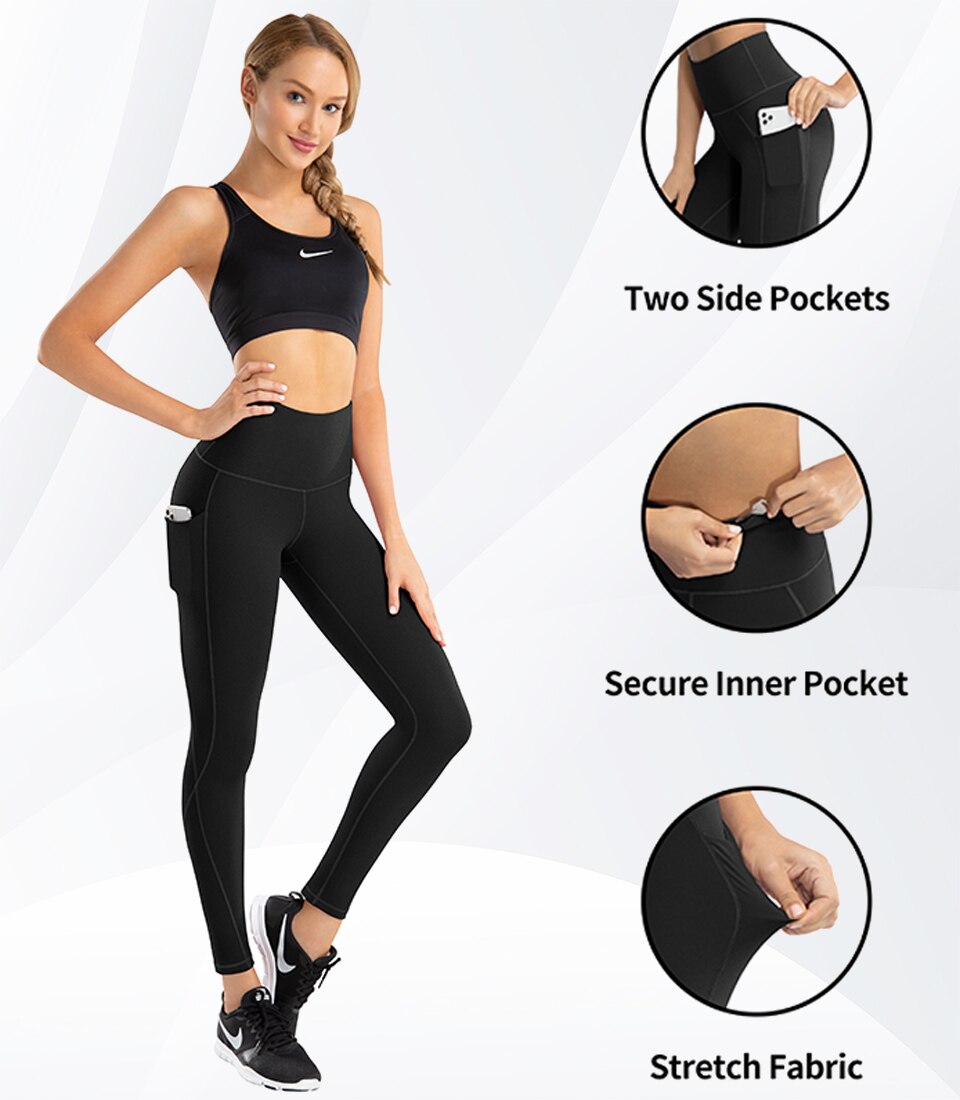 Women's Yoga Pants With Phone Pocket