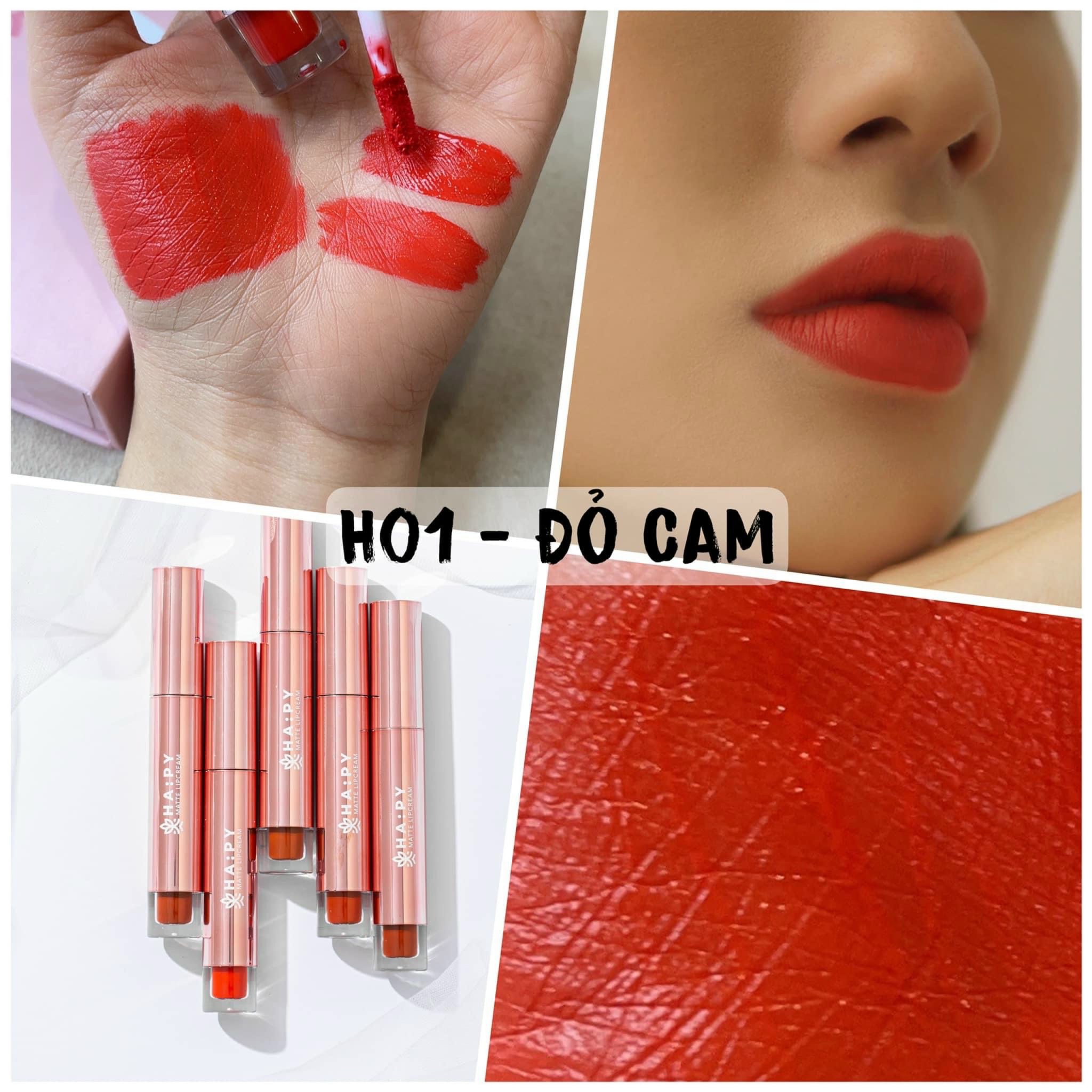 [GIÁ SỈ] SON HAPY MINI GARDEN MATTE LIPCREAM CHÍNH HÃNG