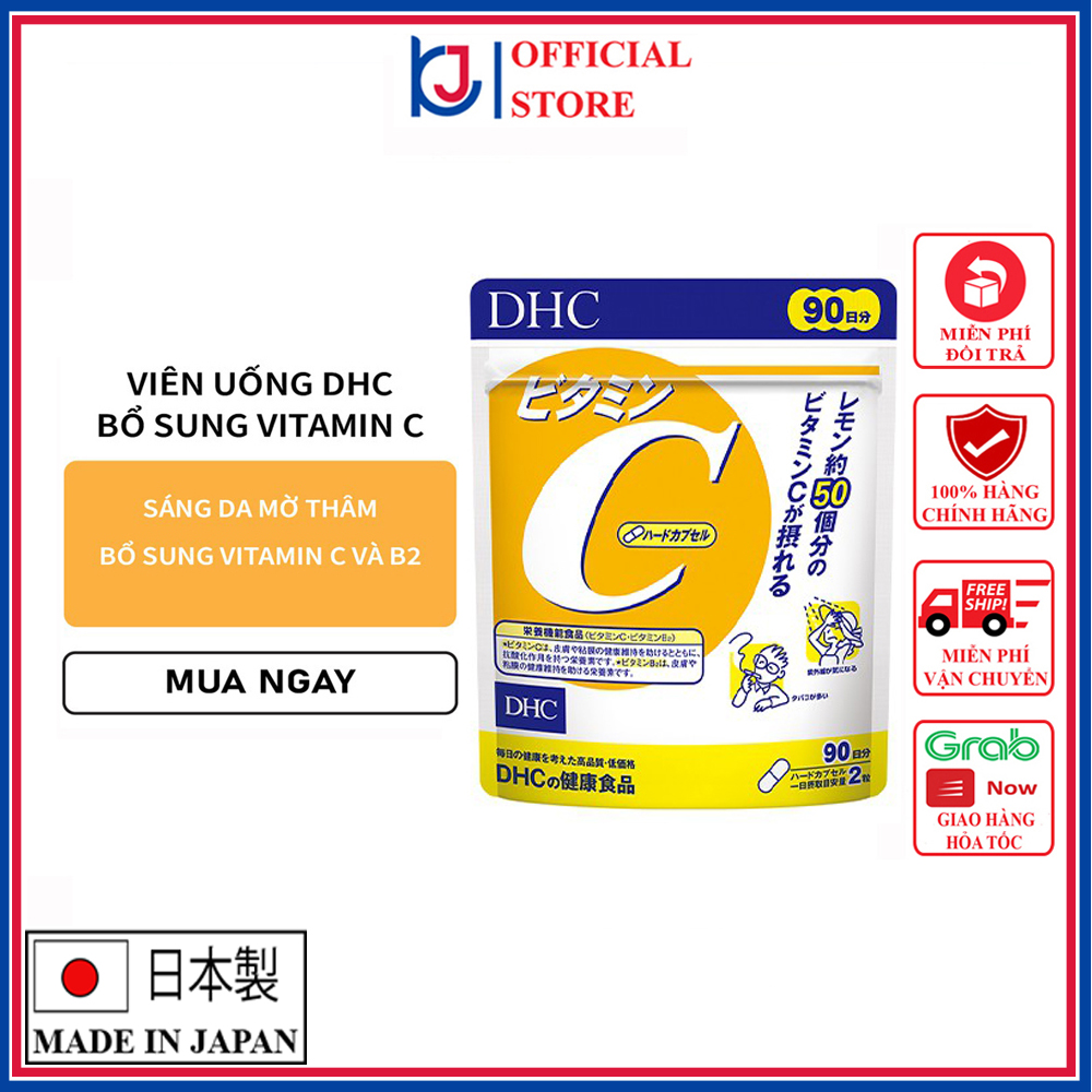 Viên uống DHC Vitamin C Hard Capsule 90 Ngày