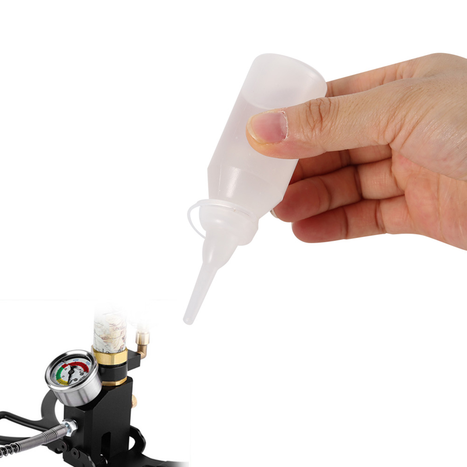 Vbestlife Silicone Oil 30ml Bottled Vacuum Pump Silicone-Based Oil for High Pressure Air Pump Driving Equipment