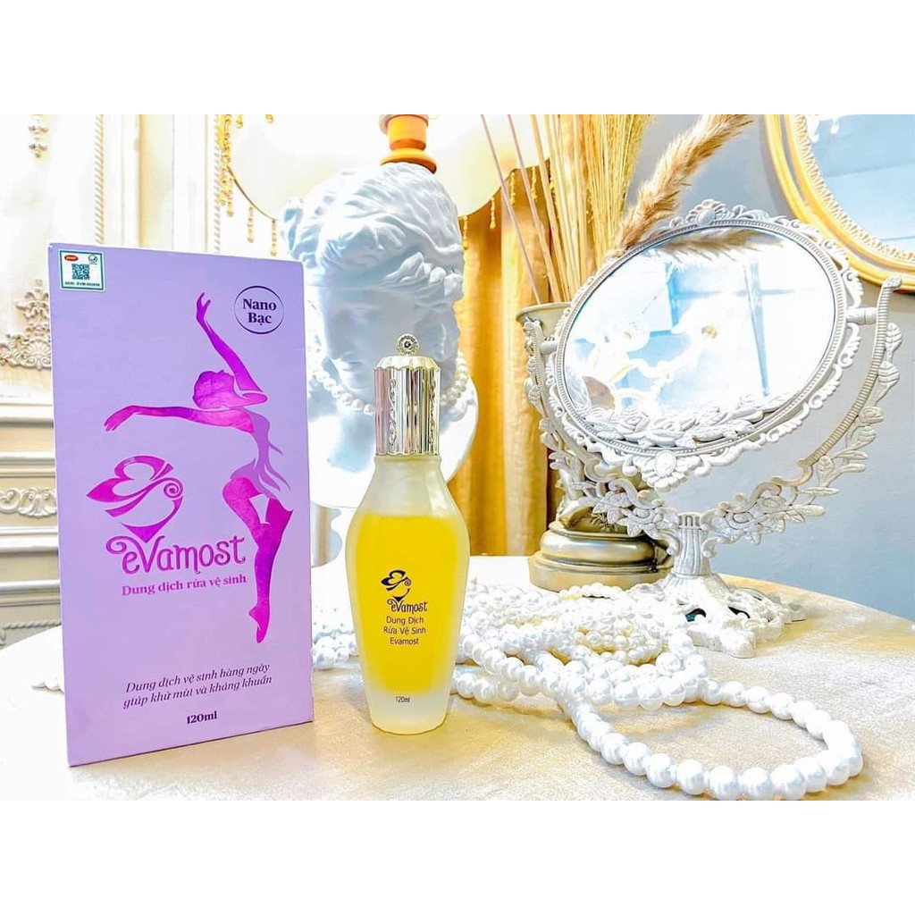 [Chính hãng Nguyên Tem] Dung Dịch Vệ Sinh Phụ Nữ Evamost 120ml