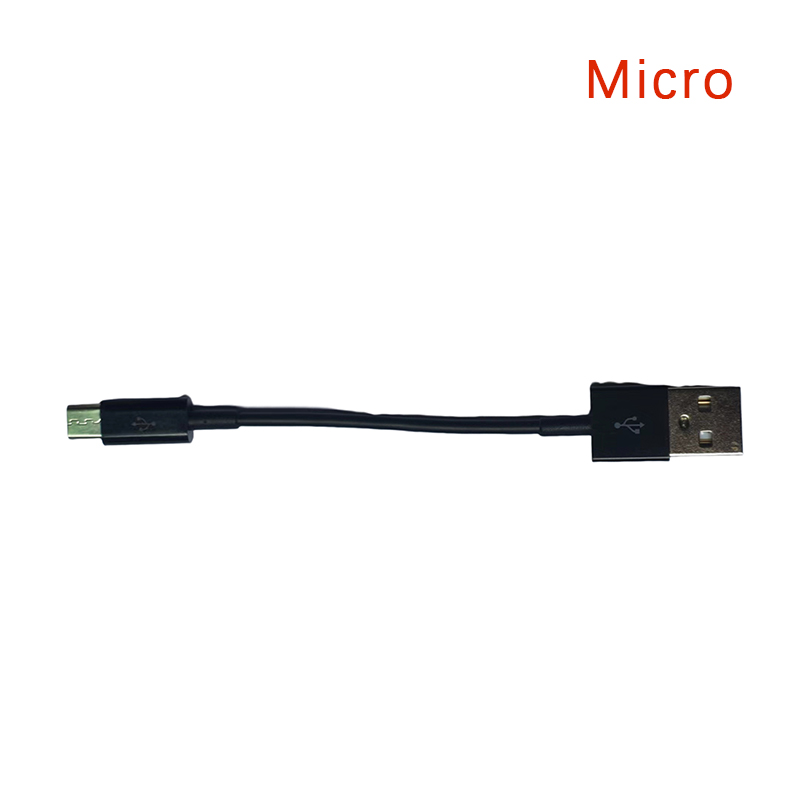 Bo Cáp Micro USB Type C 10cm ngắn Nhanh chóng sạc cho điện thoại dây dữ liệu USB