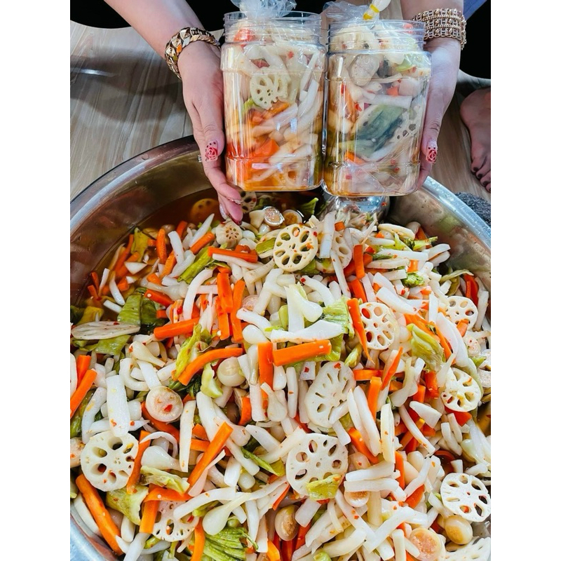 DƯA MÓN NGÂM CHUA NGỌT hủ 700g