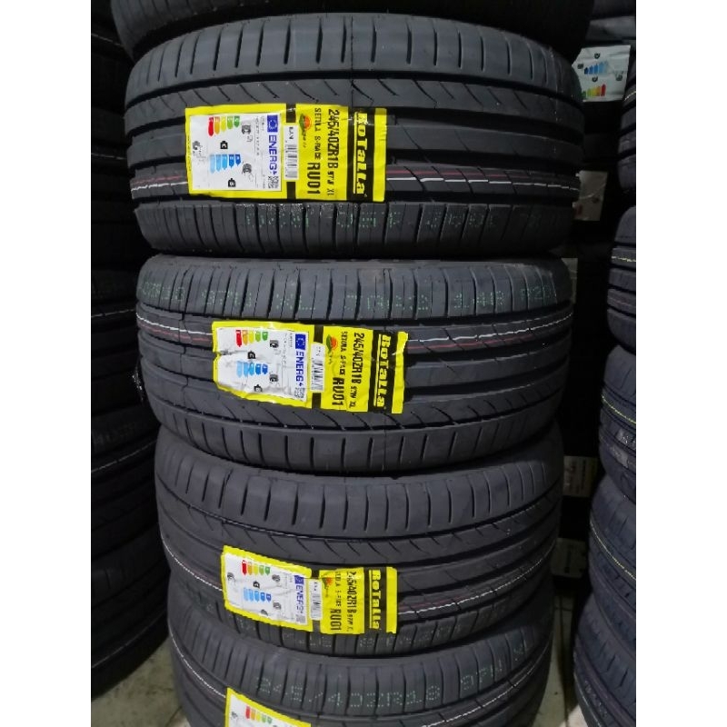 245/40/18 Rotalla Setula S-Race RU01 Tyre Tayar Car (4-Wheel) Tyre