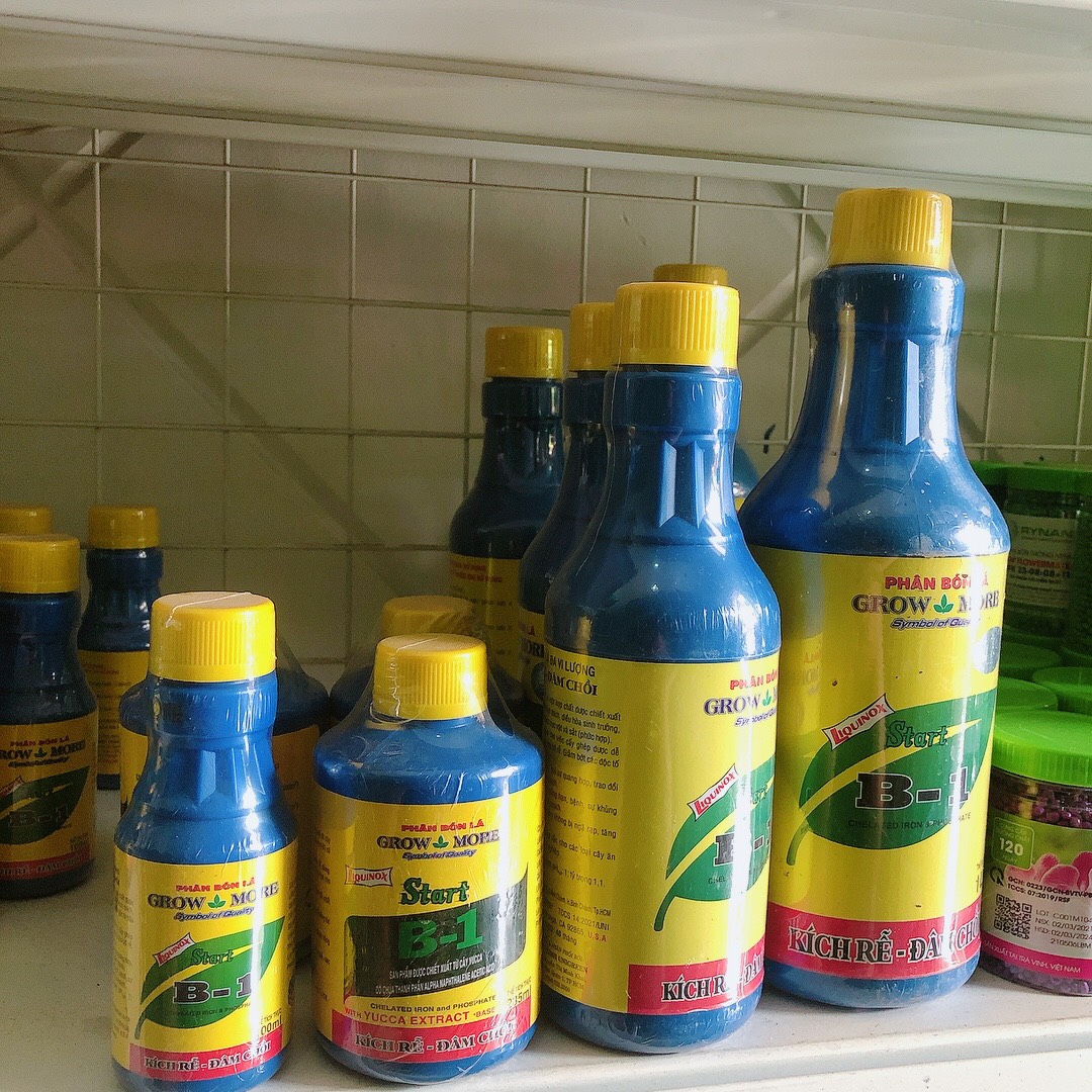 Phân bón Vitamin B1 500ml Grow more (Mỹ)