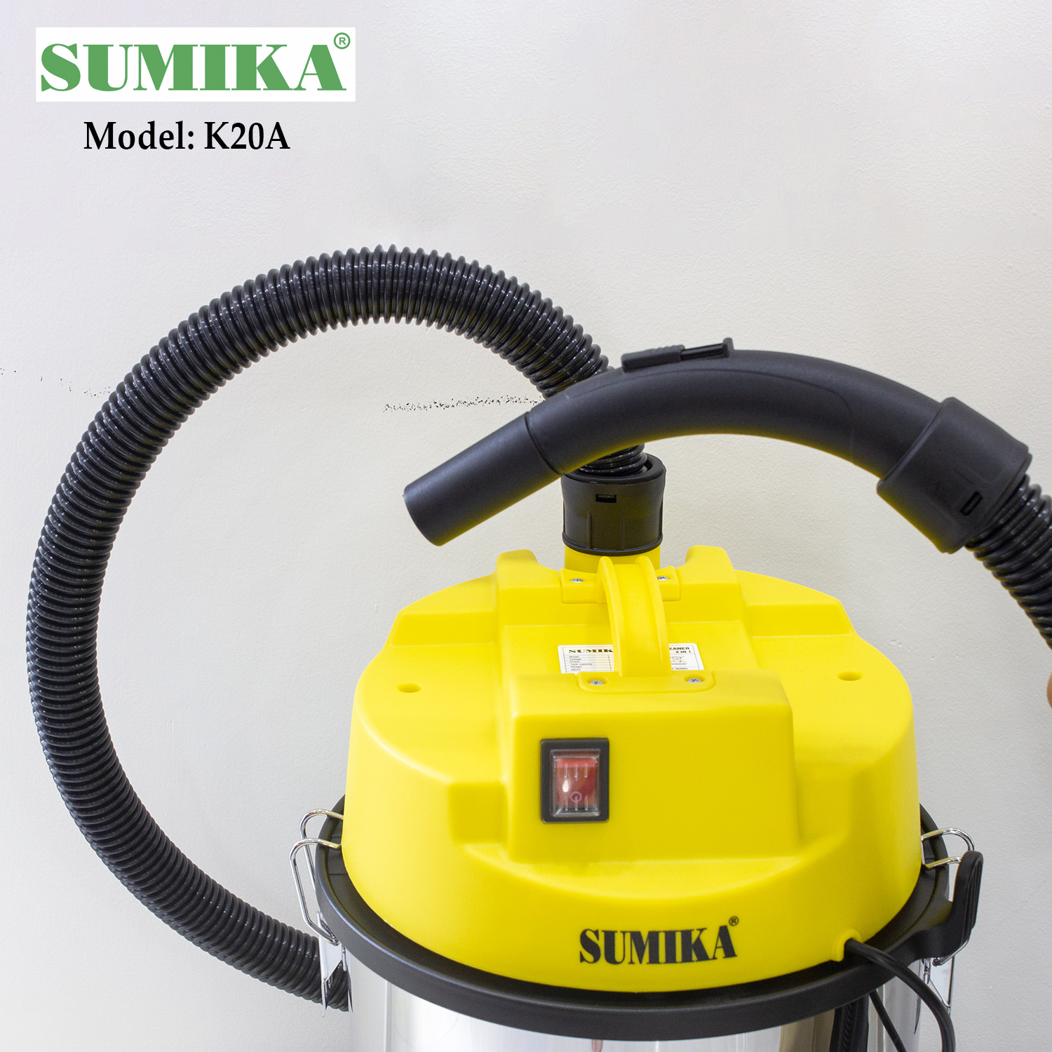 Máy hút bụi Sumika Model: K20A ( hút bụi – nước + thổi )