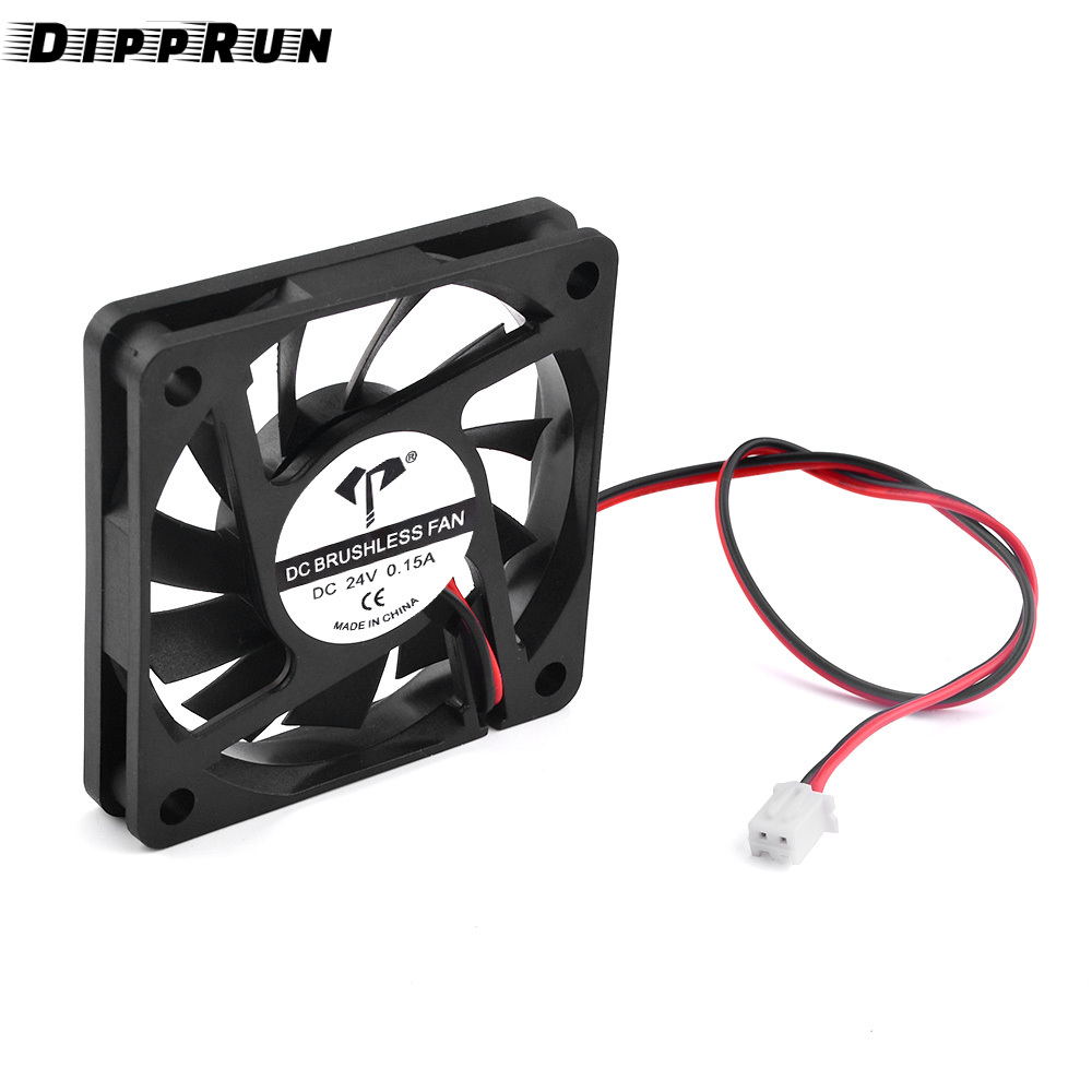 Dipprun 60x60x10mm DC 6010 quạt làm mát không chổi thay thế 60mm quạt để làm mát tự làm quạt máy tính cá nhân Vỏ máy tính