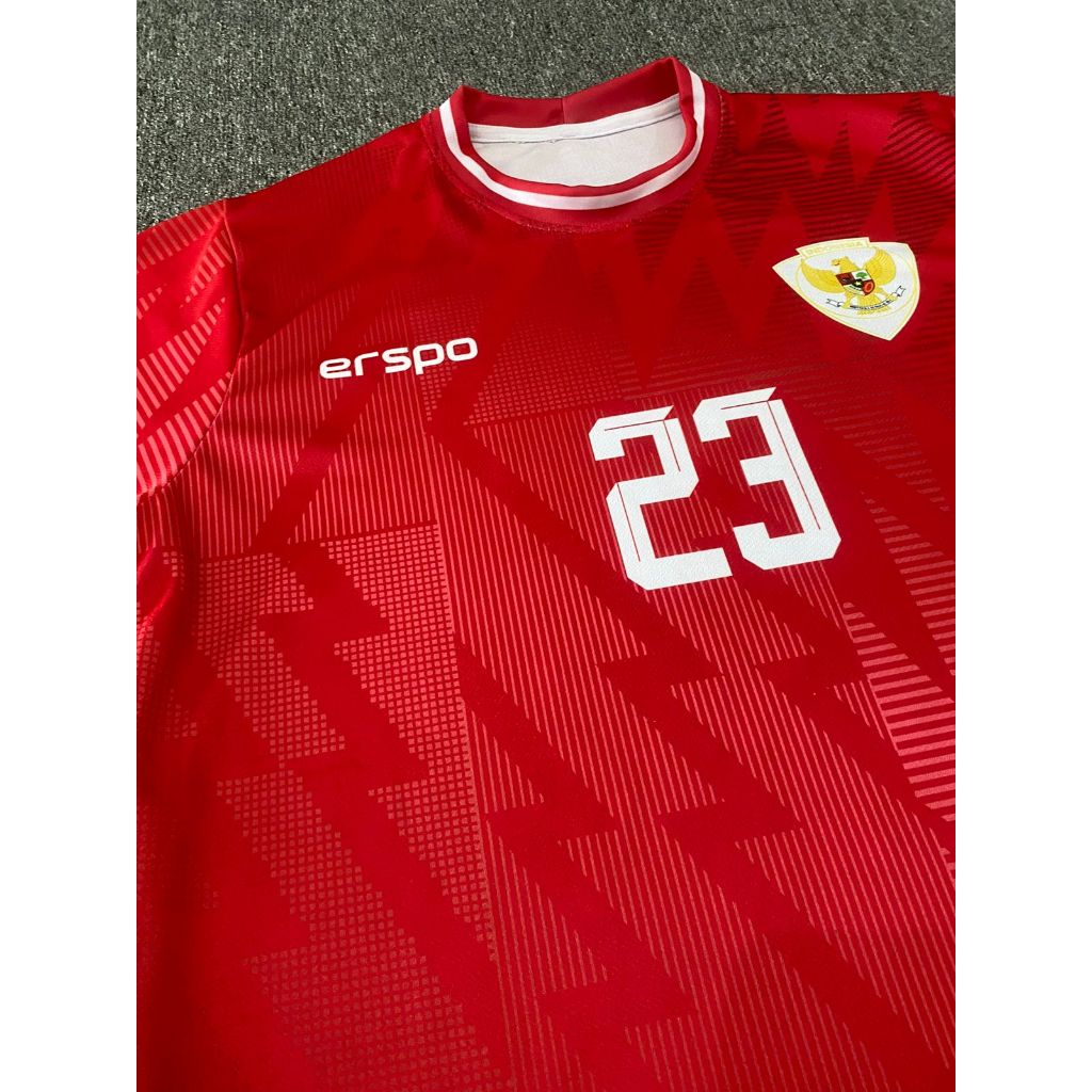 The Newest ERSPO 2024 2025 indonesia National Team Jersey | Lazada