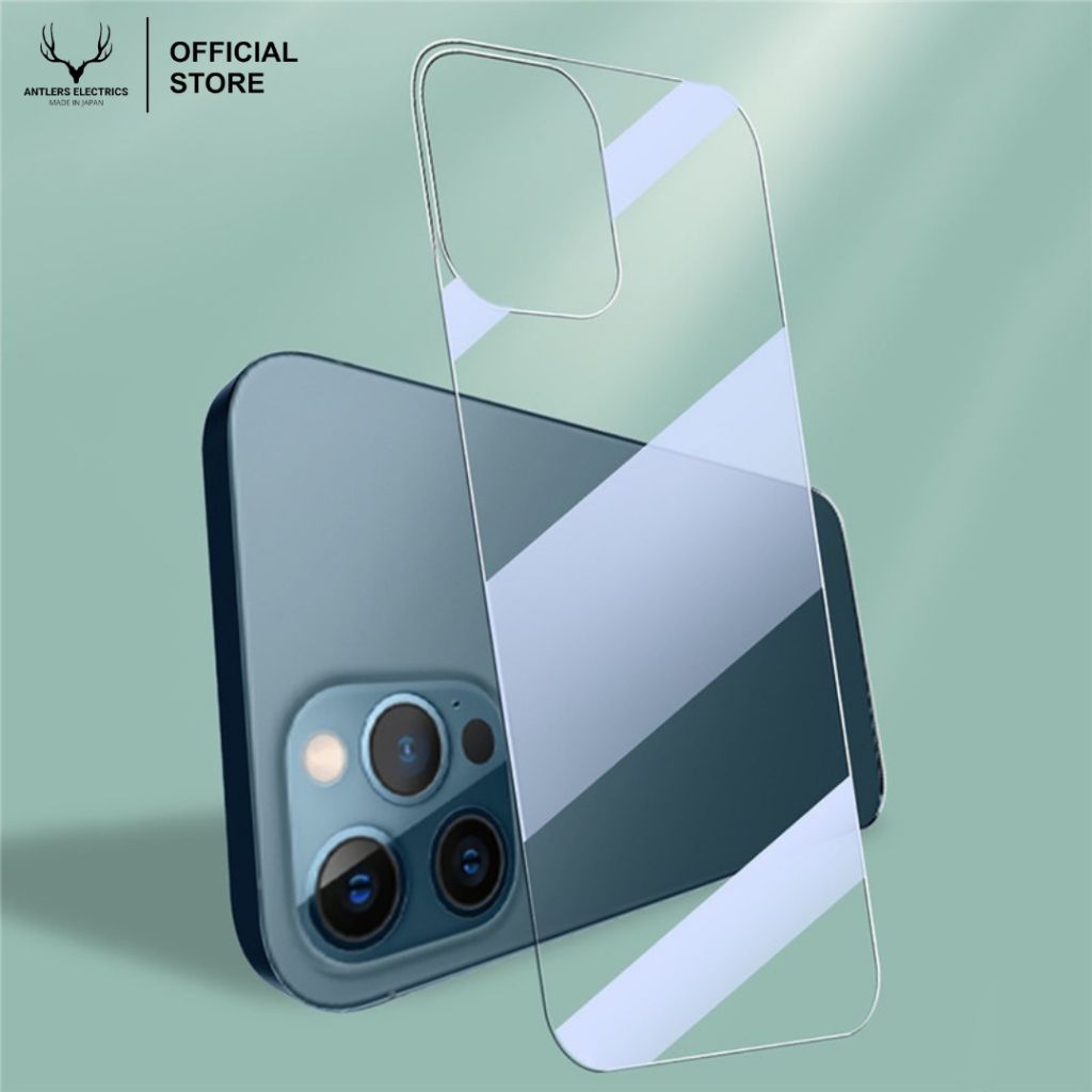 Antlers Electrics Anti gores Belakang Iphone Back Tempered Glass