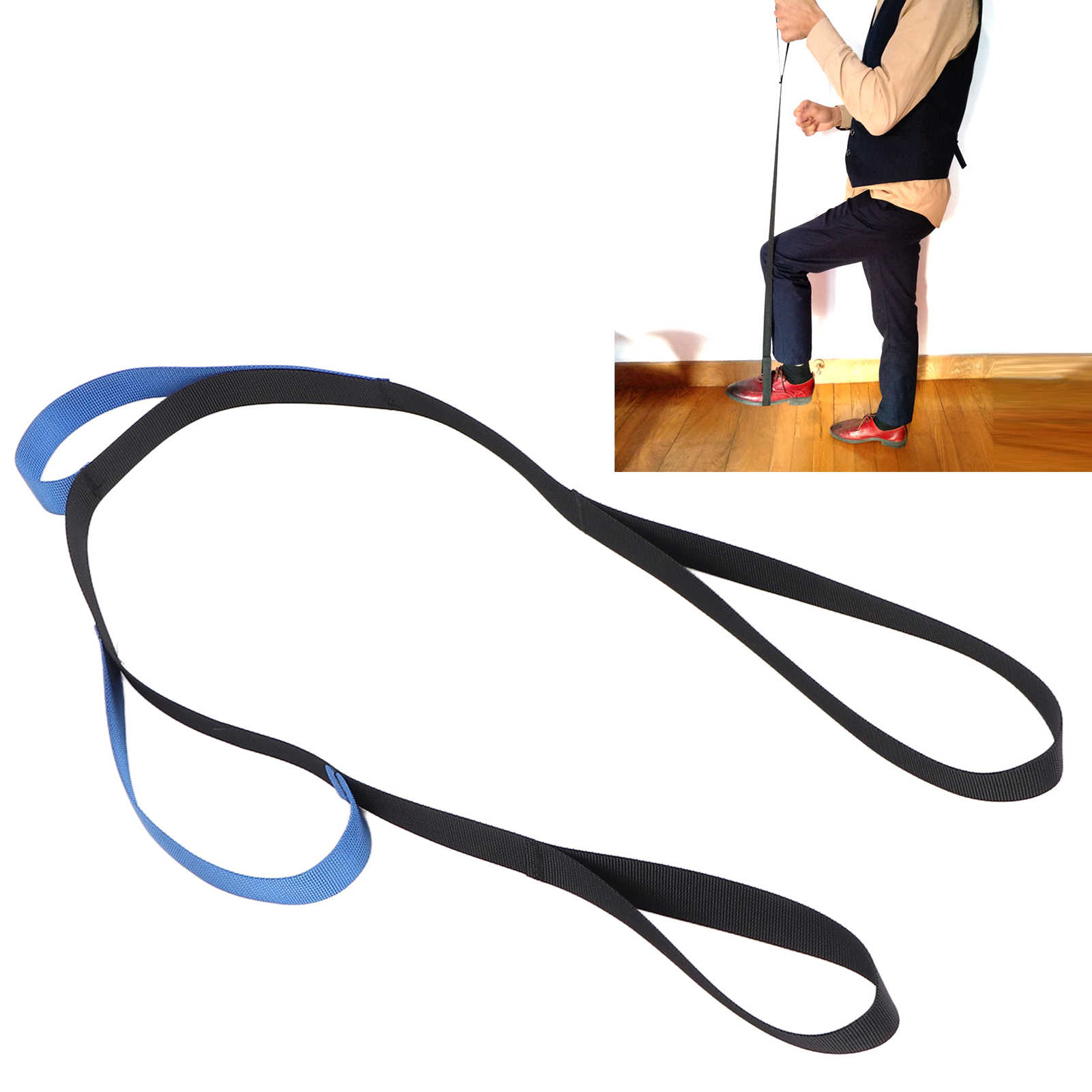 Leg Lifter Strap Professional Skin Friendly Walking Practice Leg Lifter  Wear Resistant Ergonomic Portable Flexible for Recovery for Home Hospital