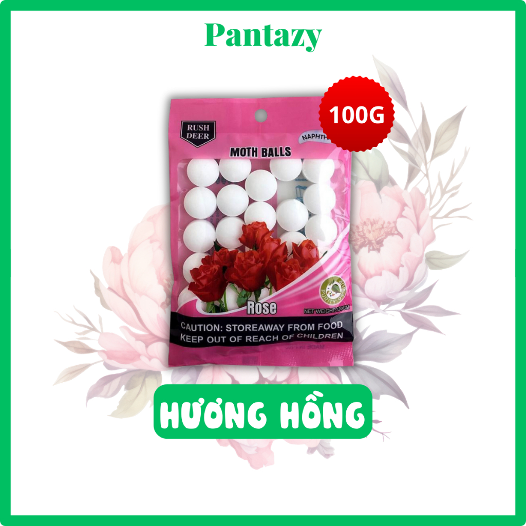 Long não khử mùi , hương thơm 100g (hương Hồng, Lavender, Chanh, Vani)