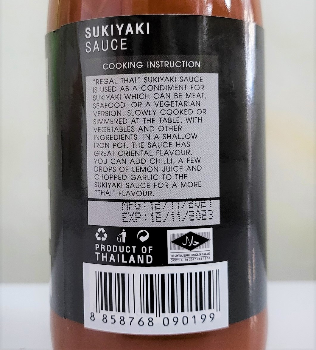[Chai 300ml] XỐT SUKI [Thailand] REGAL Sukiyaki Sauce (halal)