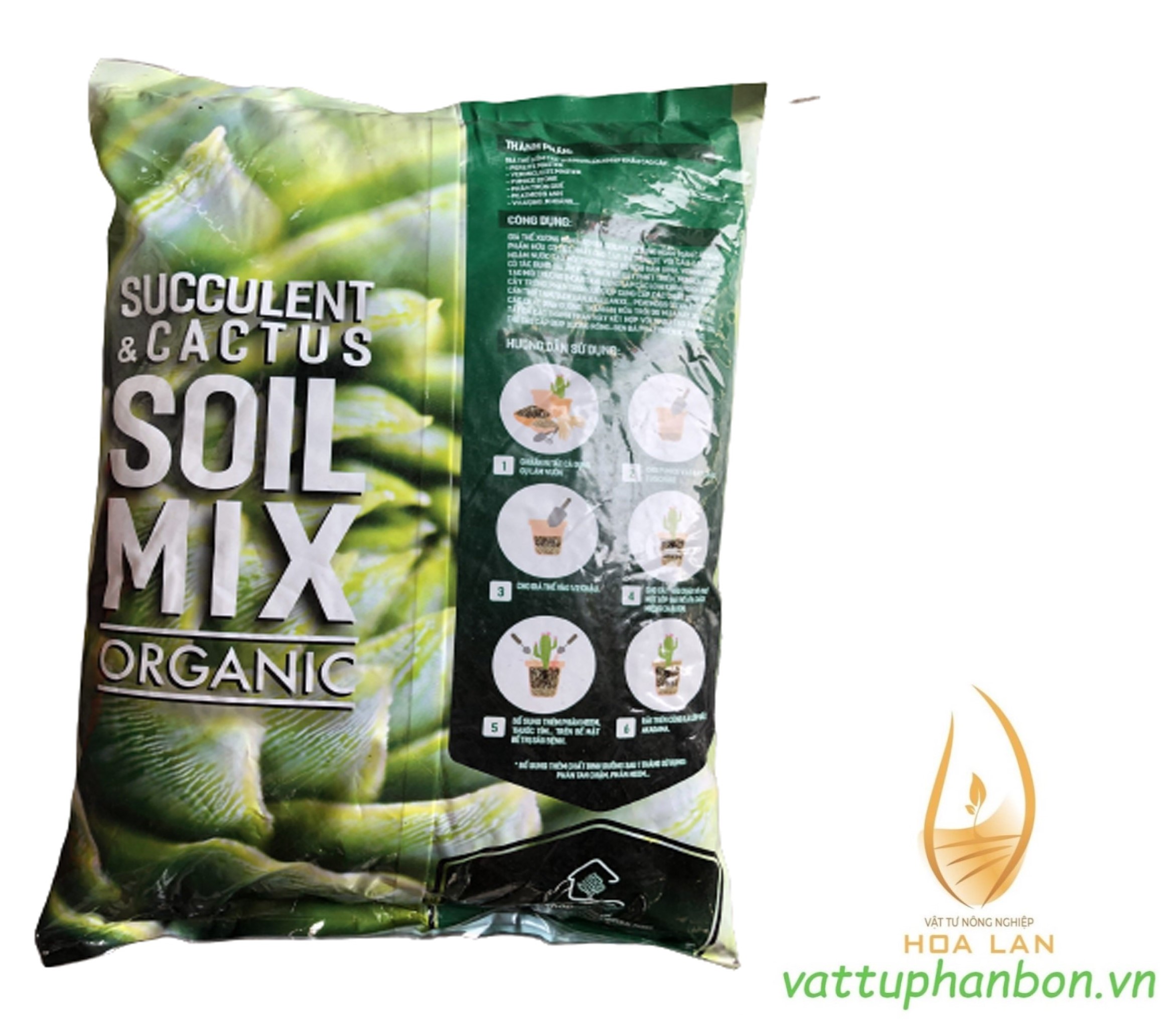 Đất soil mix - #036d# 6kg