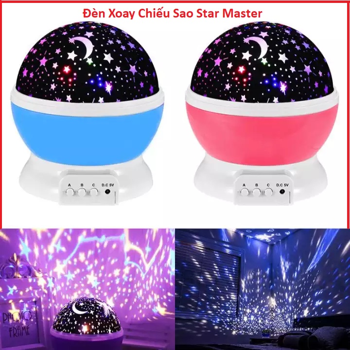 ĐÈN CHIẾU SAO MAGIC - TỰ XOAY 360 ĐỘ ( STAR )