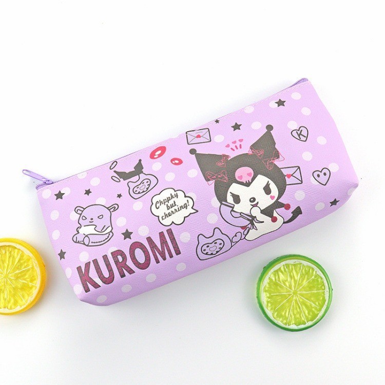 Sanrio Purse Cute Girl Wallet & Pencil Box Kawaii Creative Lady Zipper Cinnamoroll Kuromi Melody Wallets Kids Children Coin Pouch Purses & Pencil Case. 