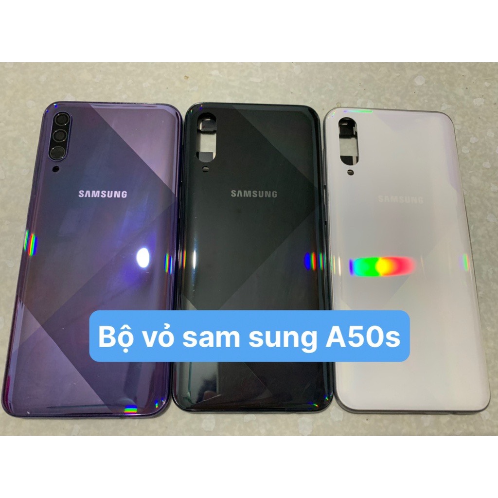bộ vỏ zin hãng sam sung a50s full đồ kèm(kính camera ,lưng,sườn,phím bấm)